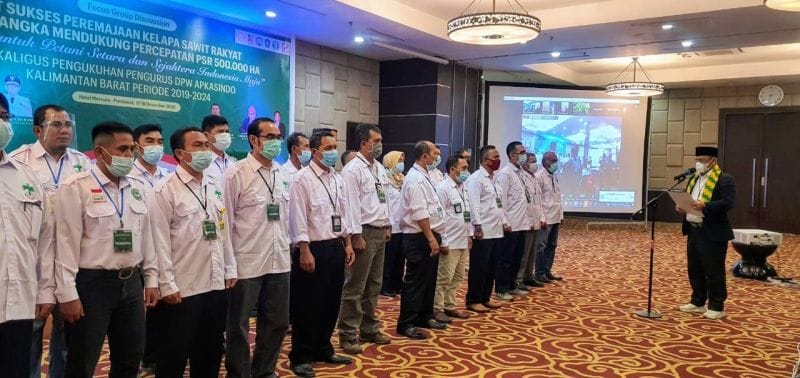 Resmi Dilantik, Pengurus DPW Apkasindo Kalbar Genjot Program PSR