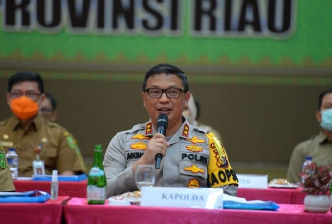 Kapolda Riau Larang Warga Pesta Kembang Api saat Pergantian Tahun