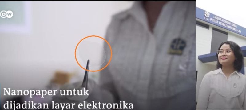 Luar Biasa! Tankos Sawit Bisa Jadi Layar Elektronik 