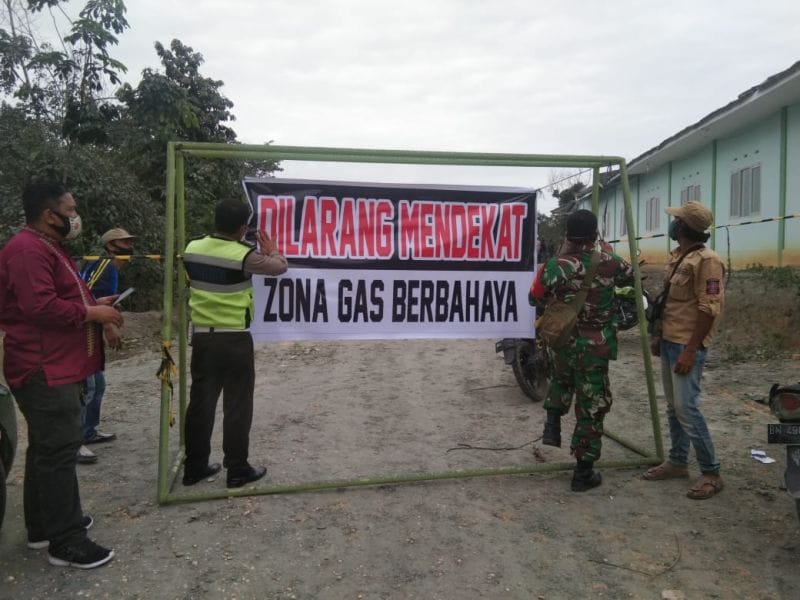 Lokasi Semburan Lumpur Ponpes Al Ihsan Pekanbaru Ditutup