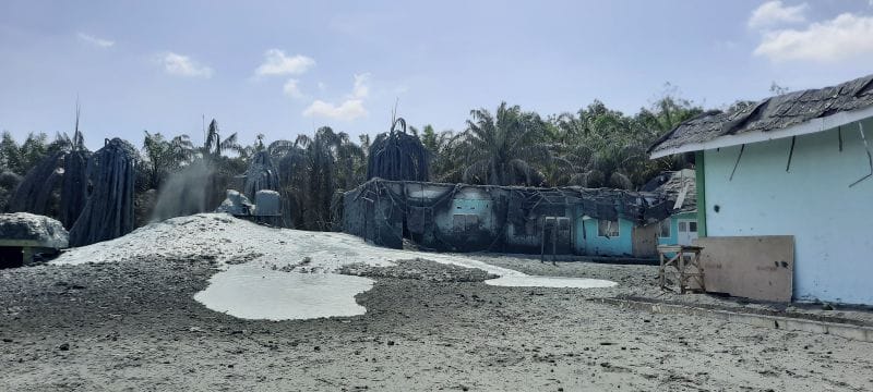 Semburan Lumpur Meluas, Pemprov Riau Dirikan Posko di Ponpes Al Ihsan