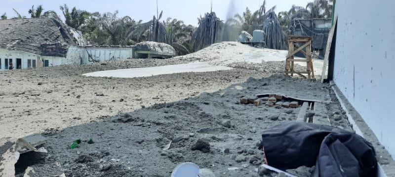 Semburan Lumpur Pekanbaru Melemah