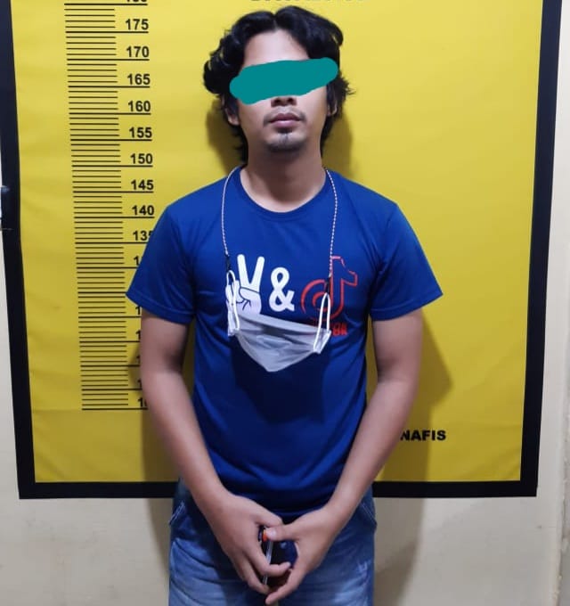 Jadi Tersangka, Bripda AP yang Menembak Cewek MiChat di Pekanbaru Ditahan