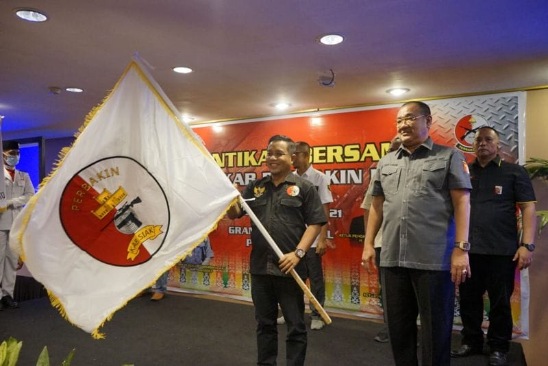 Pengprov Riau Lantik Empat Pengurus Perbakin Kabupaten Secara Serentak