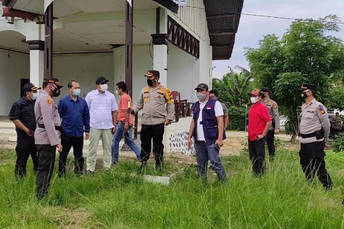 Polres Rohul, KPU dan Bawaslu Periksa Kesiapan 25 TPS Jelang PSU