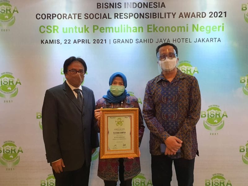 PLN Raih Platinum di Ajang BISRA Award 2021