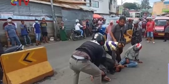 Begal Apes, Korbannya Ternyata Buser Polisi, Hajablah