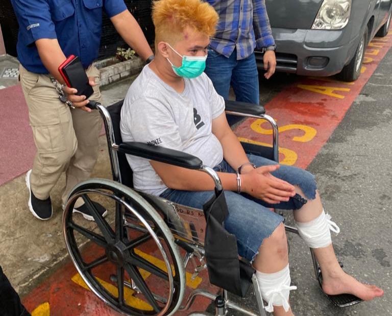 Jambret Pakai KLX di Riau Tarik Kalung Warga Ditembak Polisi