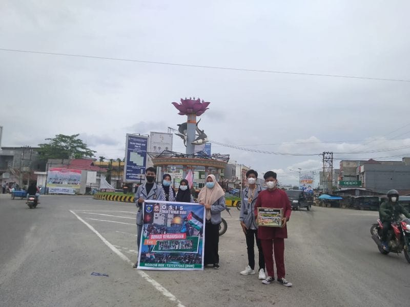 Dari Bundaran Patin Inhu untuk Palestina