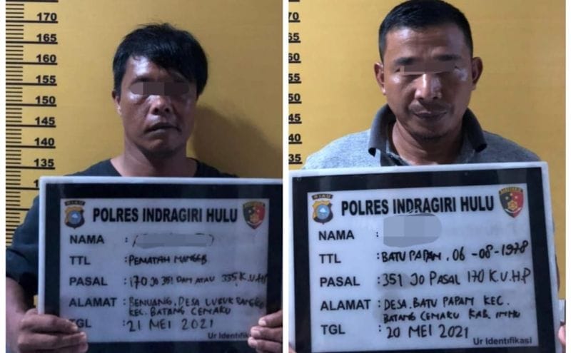 Antar Serikat Buruh di Inhu Adu Jotos, 2 Pelaku Diamankan