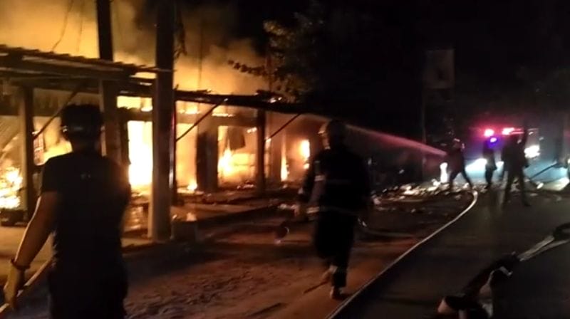 Kebakaran di Pekanbaru, 5 Ruko dan 6 Rumah Ludes