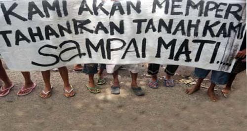 Sengketa Batas Kebun Sawit Ditengahi Polisi