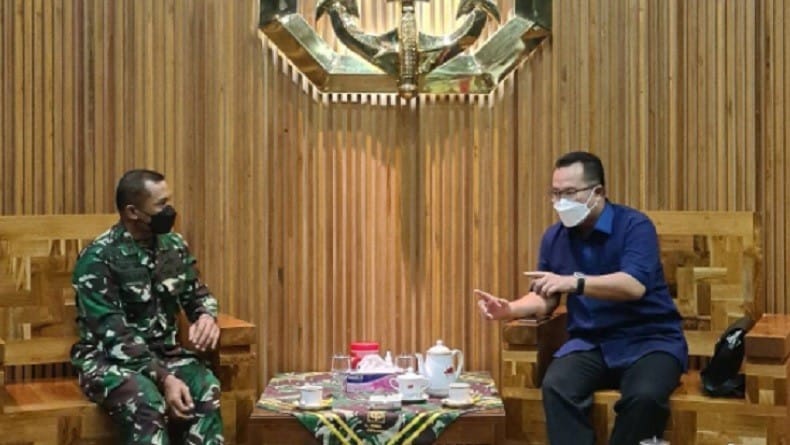 Bahas Rompi Antipeluru dari Limbah Sawit, Rektor IPB Bertemu Danjen Kopassus