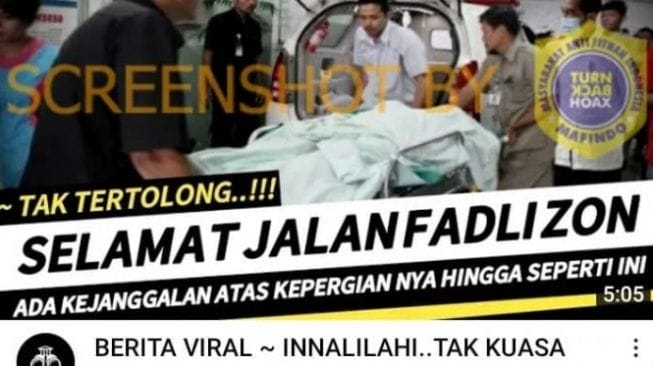 Fadli Zon Dikabarkan Meninggal Tak Wajar, Ternyata ...
