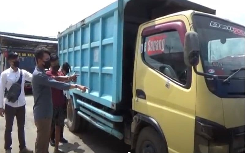 Pemuda Ini Panen Sawit PTPN VI Bak Milik Sendiri