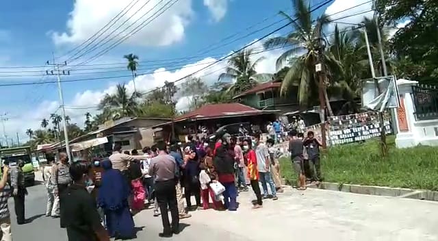 Jenazah Korban Kecelakaan Jadi Positif Covid, Ratusan Warga Geruduk RSUD Rengat