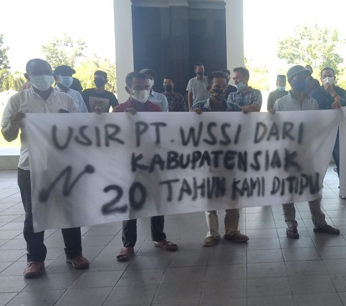 Warga Demo Minta Usir PT WSSI