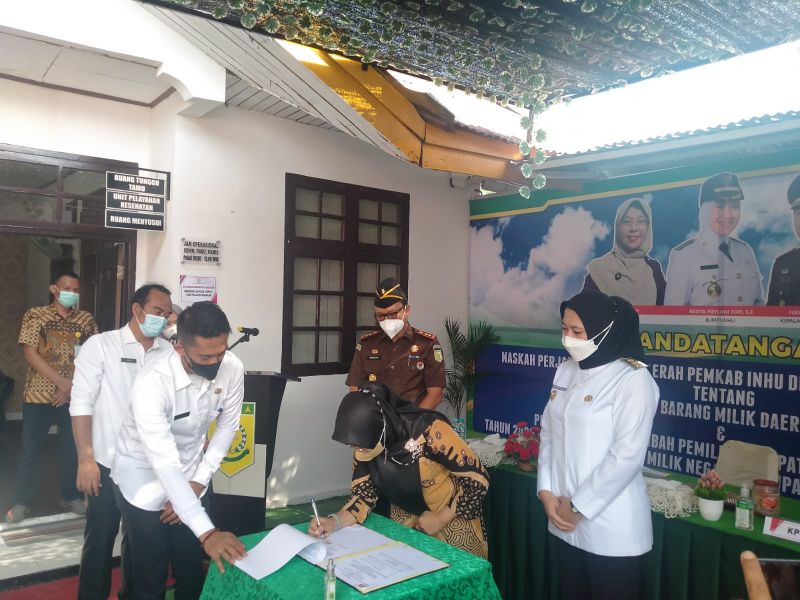 Kejari Dapat Hibah 2 Hektar, KPUD Serahkan Sisa Hibah Rp 3,3 Milyar