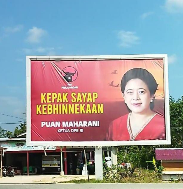 PDIP Siak: Baliho Puan Bukan Kami yang Pasang