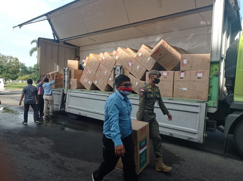 145 Konsentrator Oksigen Disalurkan ke Puskesmas Terpencil Riau