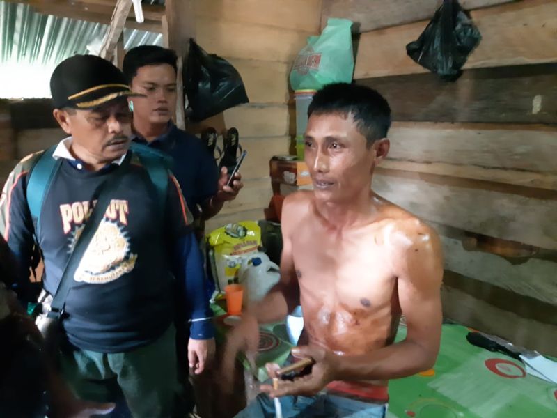 Warga Inhil Diserang Gajah, Badan Dikibas Belalai saat Memfoto