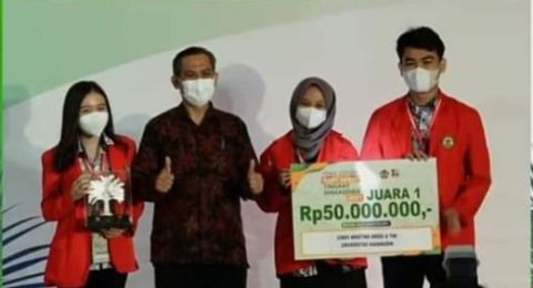 Serbuk Penambah Imun ini Bahan Bakunya Kelapa Sawit