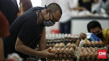 Harga Telur Ayam Anjlok ke Rp15 Ribu-Rp17 Ribu per Kg