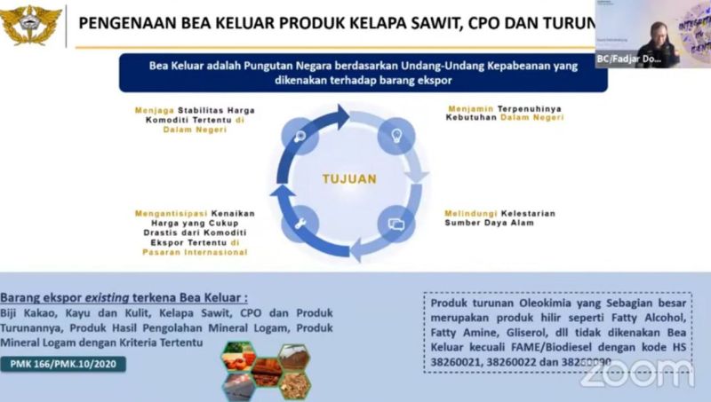 Bea Keluar Bukan Pengganjal Ekspor Produk Sawit