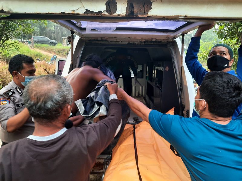 Karena Lampu Teplok, Ibu dan Anak di Siak Tewas Terbakar