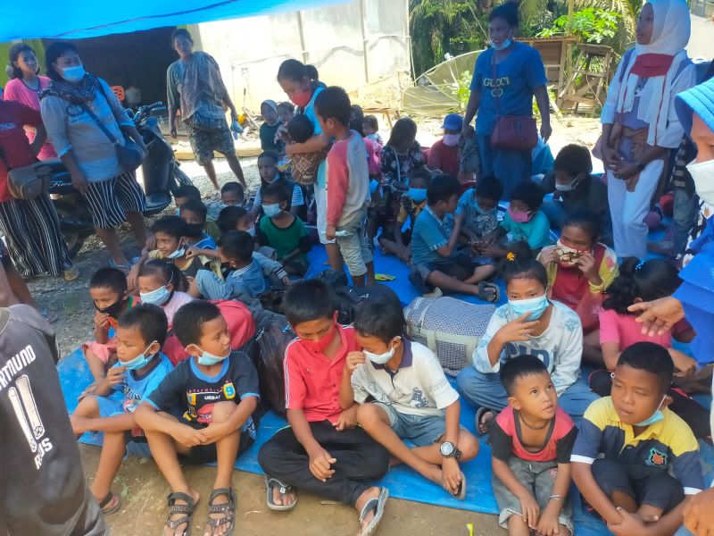 Evakuasi Anak-anak dari Perkebunan Sawit, Begini Penjelasan TNI AU