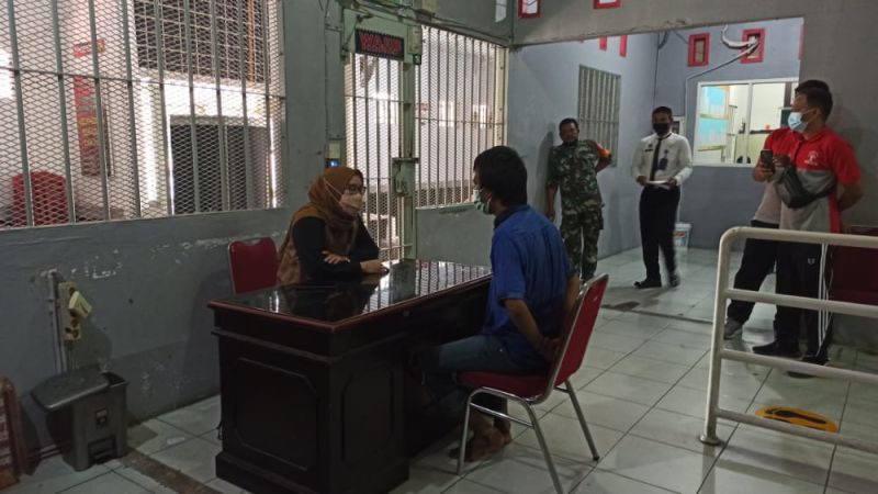 Napi Rutan Pekanbaru Coba Kabur, Panjat Pagar Tanpa Alat