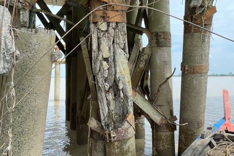 Jembatan Pedamaran Rohil Ditutup, Lalu Diinvestigasi