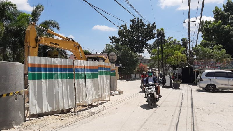 Tiga Tahun Proyek Ipal di Pekanbaru, Usaha Kecil Warga Sepi