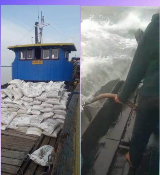 Kapal Angkut 30 Ton Pinang Tenggelam di Selat Malaka