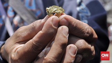 Nelayan Temukan Harta Karun Sriwijaya di Sungai Musi