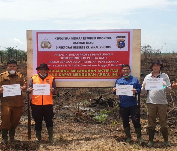 Berkas Perkara Karhutla PT BMI 94 Hektare Dinyatakan Lengkap