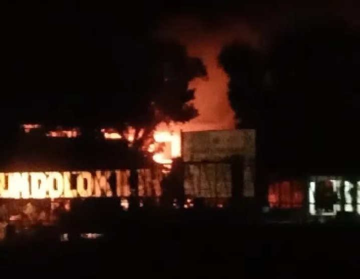 PKS PTPN IV Dolok Ilir Ludes Terbakar