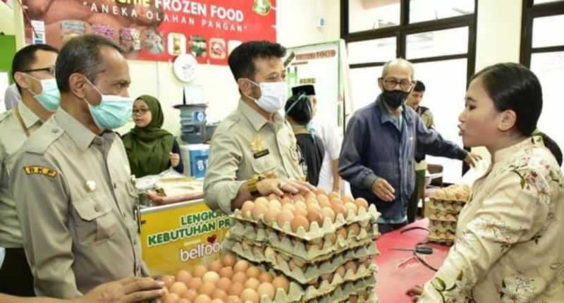 Menteri Syahrul Sebut Stok Telur Ayam Aman