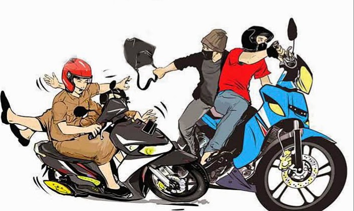 Viral Polisi di Pekanbaru Tabrak Penjambret, Begini Ceritanya