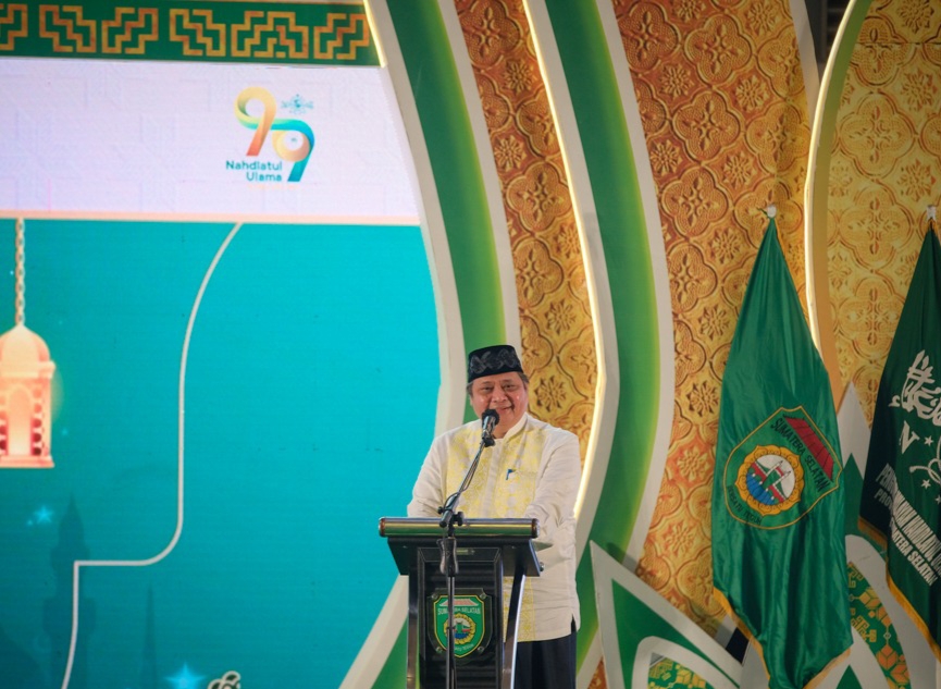 Airlangga Apresiasi NU yang Peduli Petani Sawit