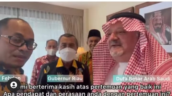 Dubes Arab Saudi Mau Bawa Investor ke Riau