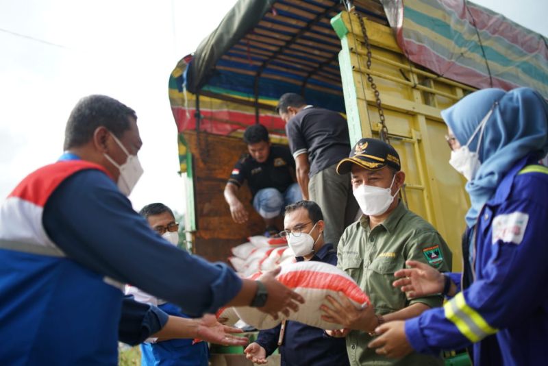 Perusahaan Salurkan Bantuan untuk Korban Gempa Sumbar