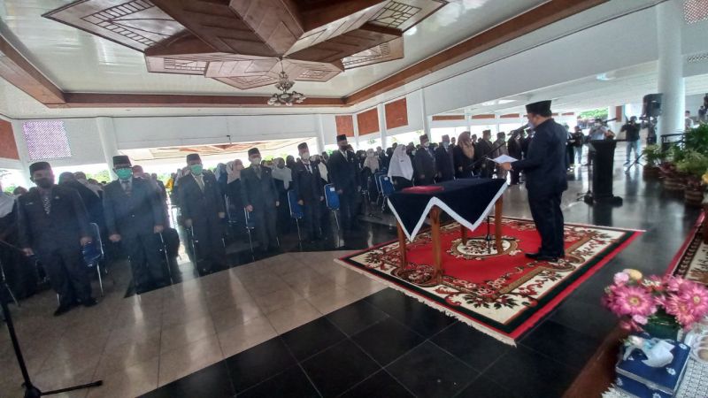 Rombak Sejumlah Kadis, Wabup Siak: Harus Punya Loyalitas!