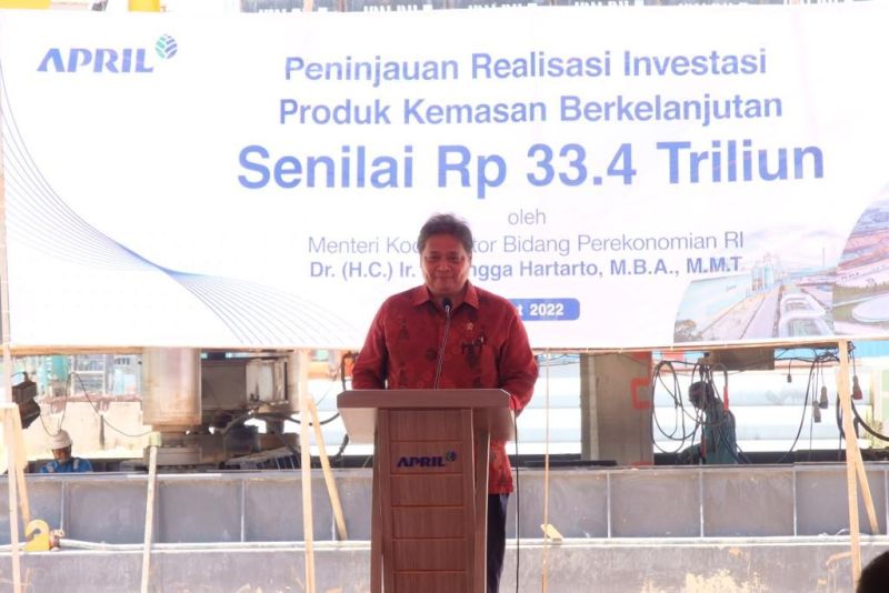 Airlangga Apresiasi Kontribusi Investasi PT RAPP