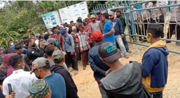 Unjuk Rasa, Masyarakat Tolak Perpanjangan HGU PT Indri Plant