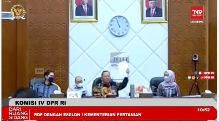 Soal Kemitraan PSR, Ketua Komisi IV: Anda Ditekan Komrah ya?