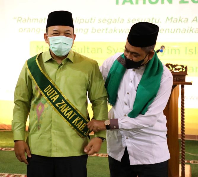Wabup Siak Jadi Duta Zakat Baznas