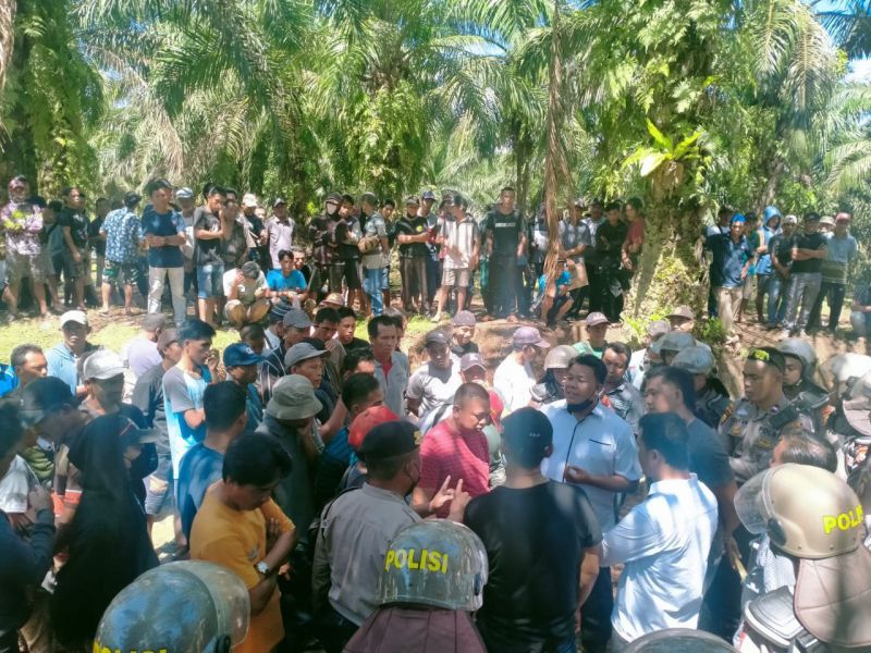 Belum Perpanjang Izin HGU, Ratusan Warga Bengkulu Utara Demo PT BRS