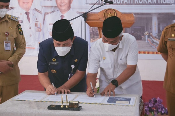 Dua Bupati ini Bertemu Demi Kepentingan Warga di Perbatasan