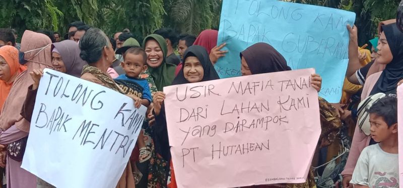 Tuntut Kebun Plasma, Ratusan Masyarakat Demo Perusahaan Sawit